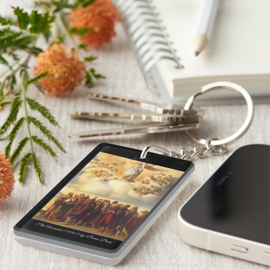 Die Aussicht Schlüsselanhänger (Vorderseite rechts)