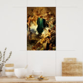 Die Aussicht von Gustave Dore Poster (Küche)