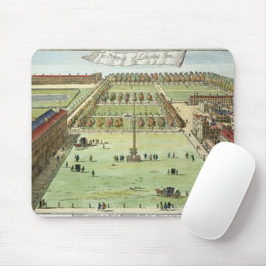 Die Aussicht von Lincolns Gasthaus, für 'die Mousepad (Mit Mouse)