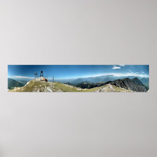 Die Aussicht von oben Poster (Vorne)