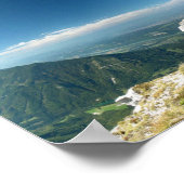 Die Aussicht von oben Poster (Ecke)