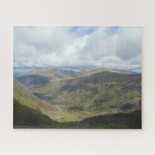 Die Aussicht von Snowdon Puzzle (Horizontal)