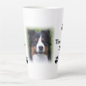 Die Aussie Hund Latte-Tasse Milchtasse (Vorderseite)