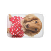 Die Ausstattung Dackel-Welpetragenden Valentines Badematte (Vorderseite)