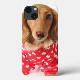 Die Ausstattung Dackel-Welpetragenden Valentines Case-Mate iPhone Hülle