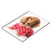 Die Ausstattung Dackel-Welpetragenden Valentines Notizblock (Linke Seite)