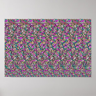 Die Ausstellung muss nicht versteckt erscheinen Poster