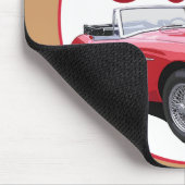 Die Austin Healey 3000 Mousepad (Ecke)