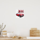 Die Austin Healey 3000 Poster (Küche)