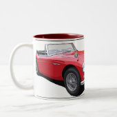 Die Austin Healey 3000 Zweifarbige Tasse (Links)