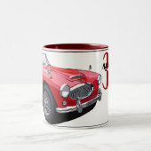 Die Austin Healey 3000 Zweifarbige Tasse (Mittel)