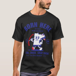 Die australische Flagge Fischen Fischer Australien T-Shirt