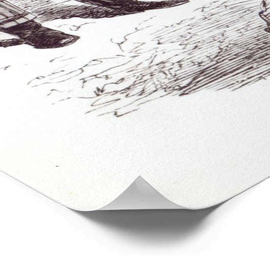 Die australischen Goldgräber Poster (Ecke)