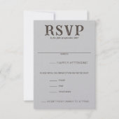 Die Auswahl an verschiedenen Restaurants RSVP Karte (Vorderseite)