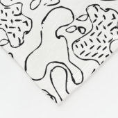 Die Auswahl der einfachen Linie Fleecedecke (Ecke)