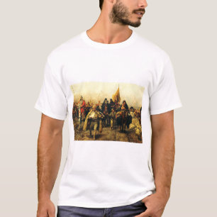 Die Auswanderung der Serben von Paja Jovanovic Fin T-Shirt