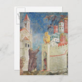 Die Ausweisung der Teufel aus Arezzo, 1297-1999 Postkarte (Vorne/Hinten)