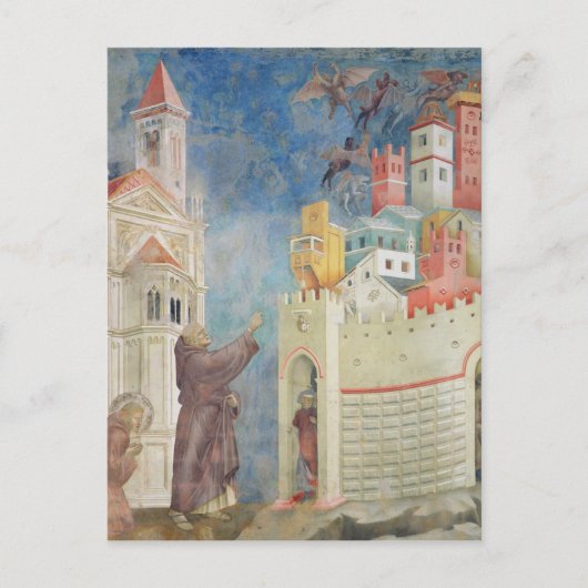 Die Ausweisung der Teufel aus Arezzo, 1297-1999 Postkarte (Vorderseite)