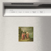 Die Ausweisung von Hagar, 1612 Magnet (In Situ (Geschirrspüler))