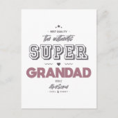 Die authentische Super-Großad Postkarte (Vorderseite)