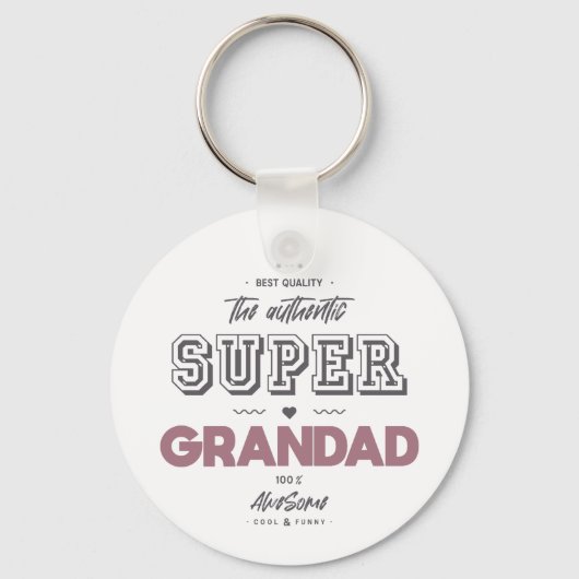 Die authentische Super-Großad Schlüsselanhänger (Vorderseite)