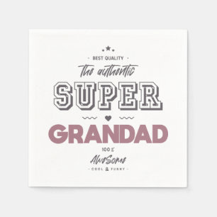 Die authentische Super-Großad Serviette