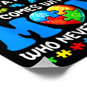 Die Autismus-Mama kommt nicht mit einem manuellen Poster (Ecke)