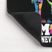Die Autismus-Mama kommt nicht mit einer Handbuchso Mousepad (Ecke)