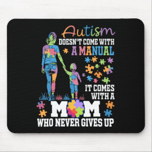 Die Autismus-Mama kommt nicht mit einer Handbuchso Mousepad