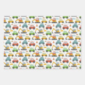 Die Auto-Serie - Kinder-Geschenkpapier Geschenkpapier Set (Vorderseite 3)