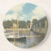 Die Autobahnbrücke in Argenteuil von Claude Monet Getränkeuntersetzer (Vorne)