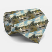 Die Autobahnbrücke in Argenteuil von Claude Monet Krawatte (Gerollt)