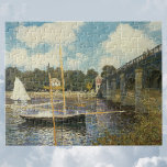 Die Autobahnbrücke in Argenteuil von Claude Monet Puzzle<br><div class="desc">Die Autobahnbrücke von Argenteuil (1874) von Claude Monet ist ein Vintager Impressionismus, der ein schönes nautisches Gemälde darstellt. Eine Meereslandschaft mit Booten, Segelbooten und einer Brücke, die über die Seine führt. Über den Künstler: Claude Monet (1840-1926) war Gründer der französischen impressionistischen Malerei, wobei die meisten seiner Gemälde "en plein air"...</div>