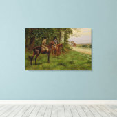 Die Autobahnen Leinwanddruck (Insitu (Holzboden))