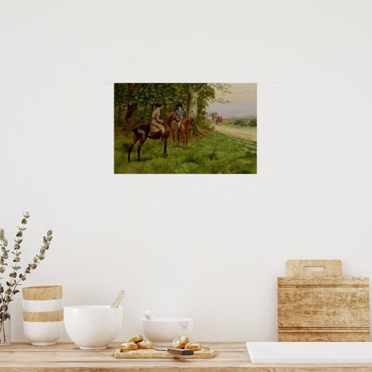 Die Autobahnen Poster (Küche)