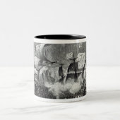 Die Avantgarde, unter Sir William Winter Zweifarbige Tasse (Mittel)