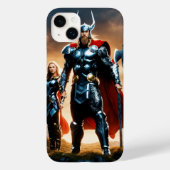 die Avengers, die einen stark befestigten Case-Mate iPhone Hülle (Rückseite)