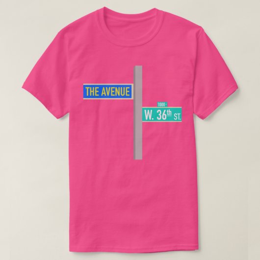 Die Avenue in Hampden T-Shirt (Design vorne)