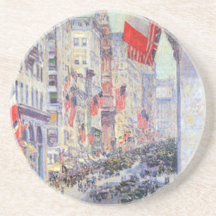 Die Avenue von der 34. Straße aus, Mai 1917 von Ha Getränkeuntersetzer