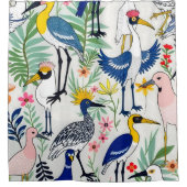 Die Aviary Almanac Duschvorhang (Vorderseite)