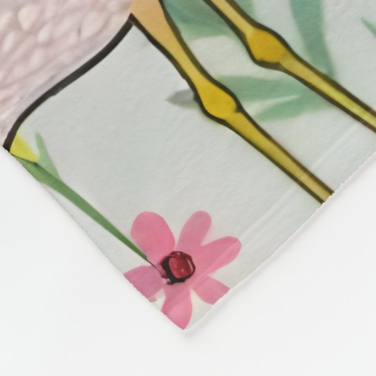 Die Aviary Almanac Fleecedecke (Ecke)