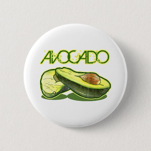 Die Avocado Button (Vorderseite)