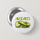Die Avocado Button (Vorne & Hinten)