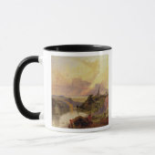 Die Avon-Schlucht am Sonnenuntergang (Öl auf Tasse (Links)