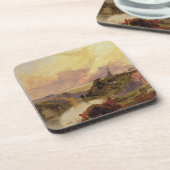 Die Avon-Schlucht am Sonnenuntergang (Öl auf Untersetzer (Linke Seite)