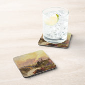 Die Avon-Schlucht am Sonnenuntergang (Öl auf Untersetzer (Rechte Seite)