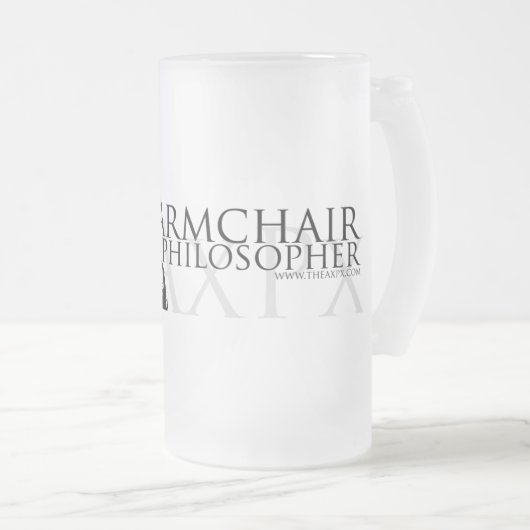 Die AxPx mattierte Bier-Tasse Mattglas Bierglas (VorderseiteRechts)