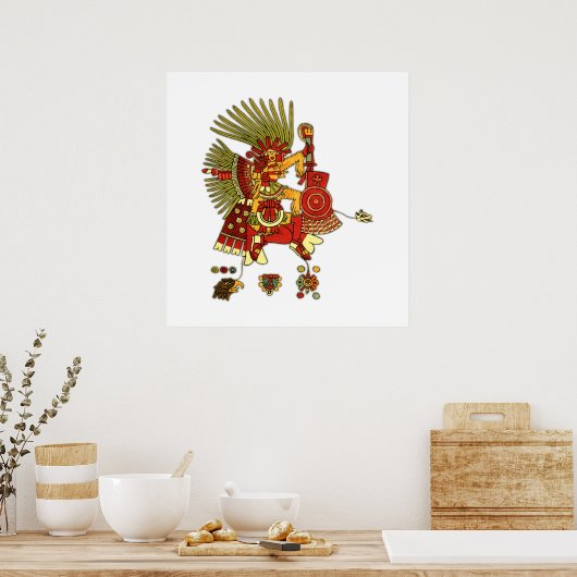 Die Azteken Poster (Küche)