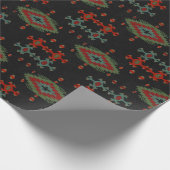 Die aztekische Papierverpackung Geschenkpapier (Ecke)