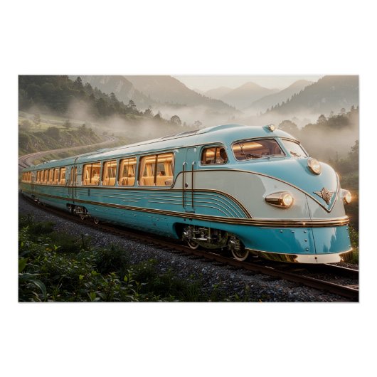 Die Azure-Eisenbahn Poster (Vorderseite)